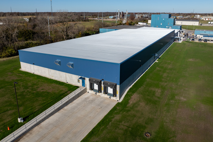 Food ingredient plant warehouse expansion.